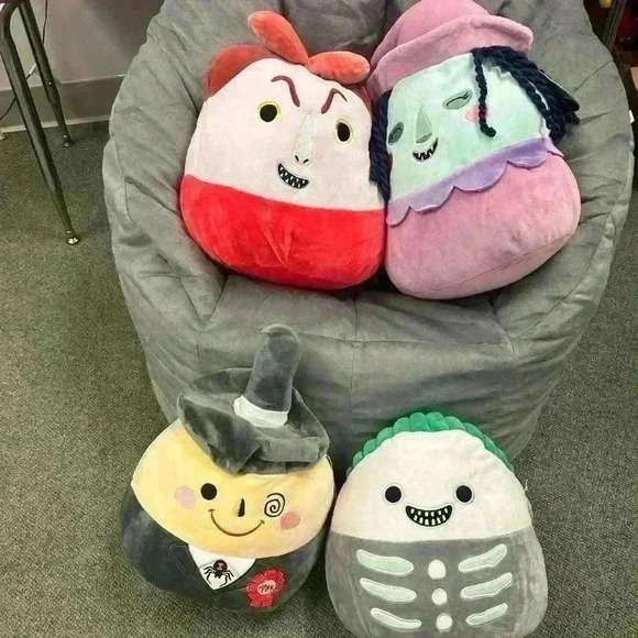 Nightmare before Christmas squishmallows   Set of four - Picture 1 of 10